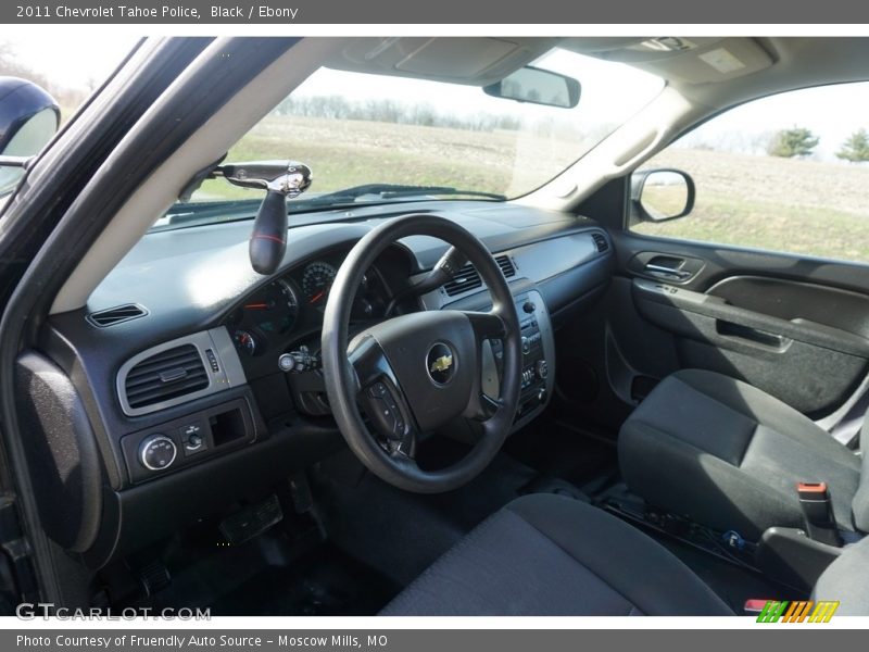 Black / Ebony 2011 Chevrolet Tahoe Police