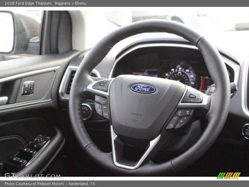 Magnetic / Ebony 2018 Ford Edge Titanium