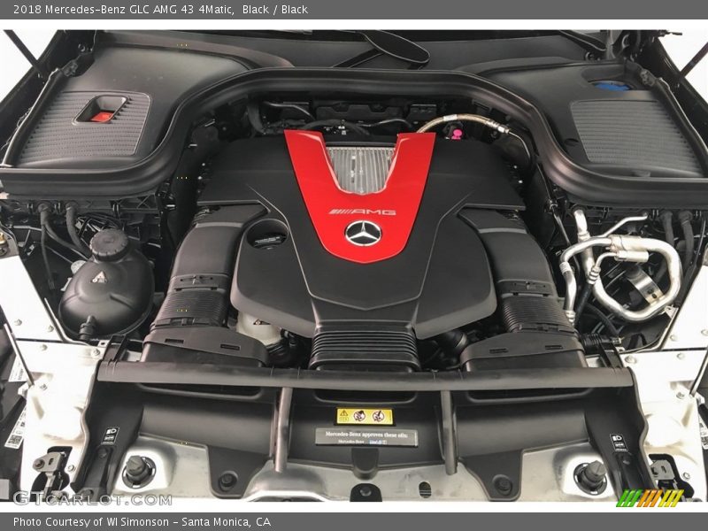 2018 GLC AMG 43 4Matic Engine - 3.0 Liter AMG biturbo DOHC 24-Valve VVT V6