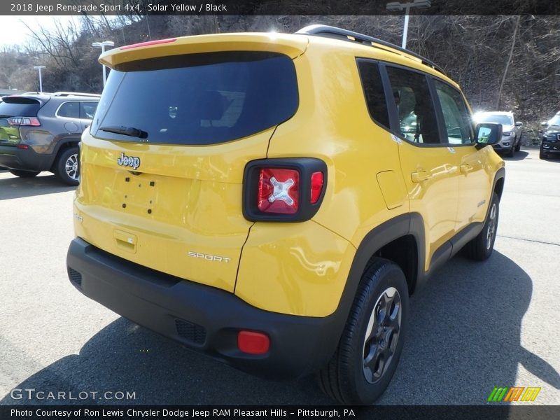 Solar Yellow / Black 2018 Jeep Renegade Sport 4x4