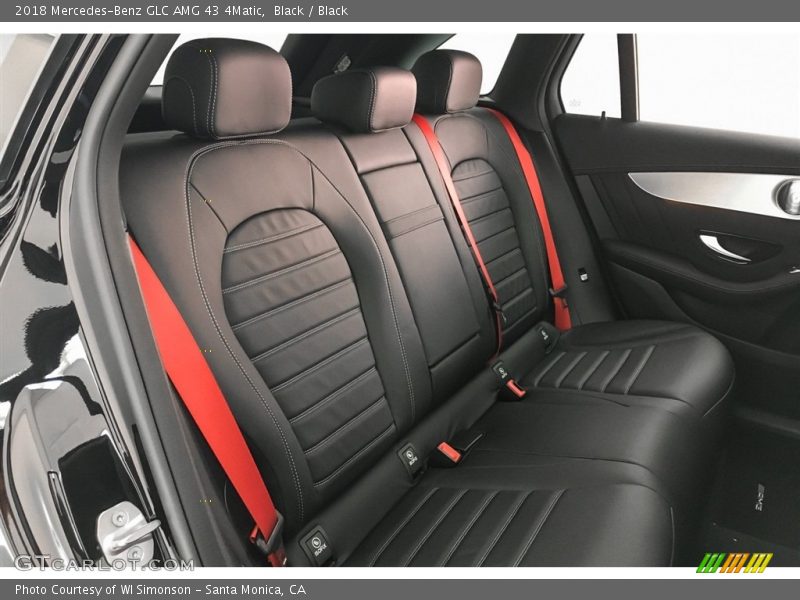 Rear Seat of 2018 GLC AMG 43 4Matic