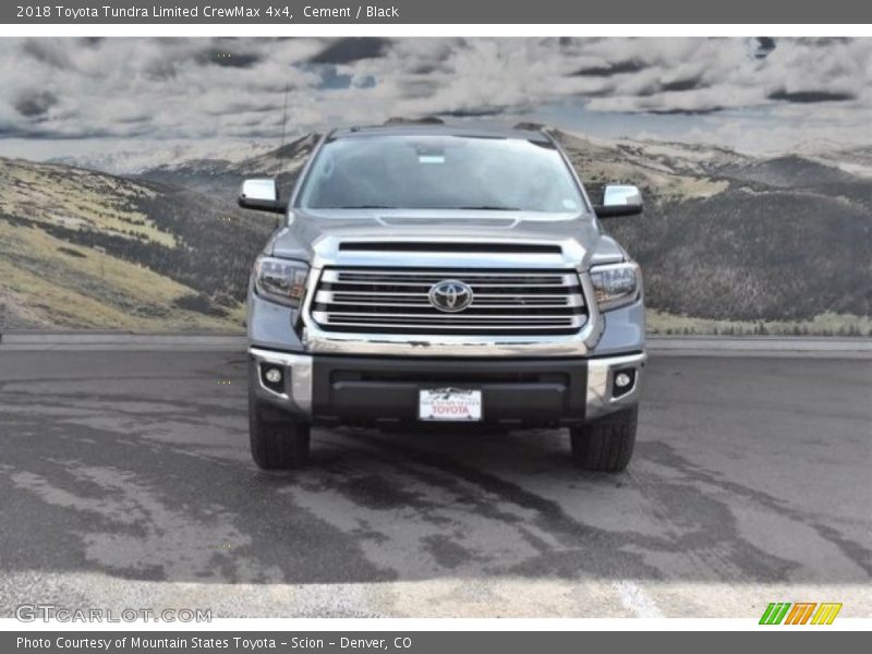 Cement / Black 2018 Toyota Tundra Limited CrewMax 4x4