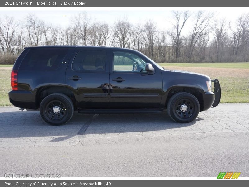 Black / Ebony 2011 Chevrolet Tahoe Police