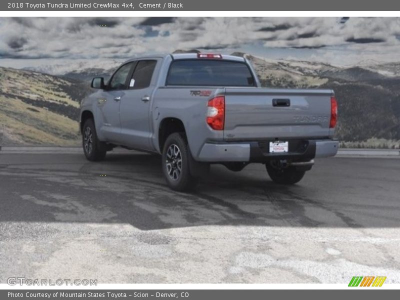 Cement / Black 2018 Toyota Tundra Limited CrewMax 4x4