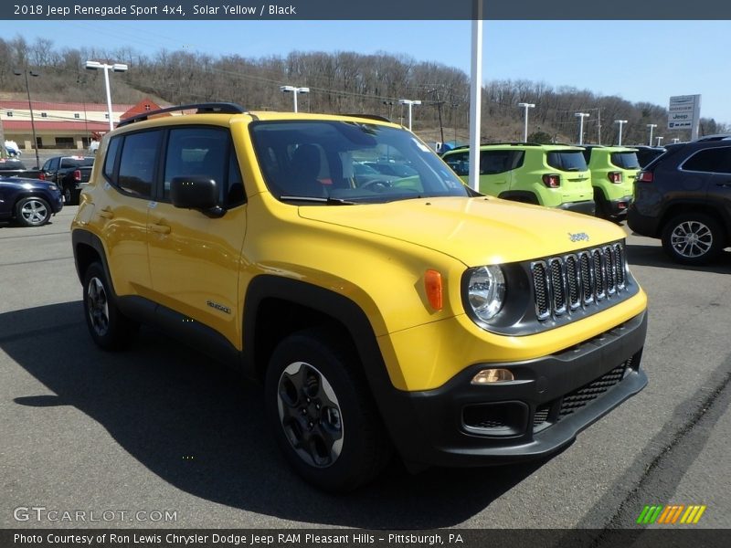 Front 3/4 View of 2018 Renegade Sport 4x4