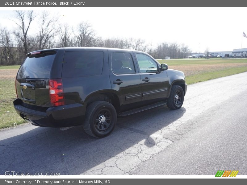 Black / Ebony 2011 Chevrolet Tahoe Police