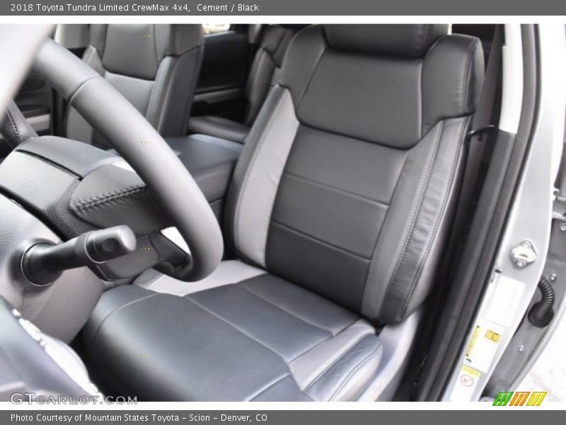 Cement / Black 2018 Toyota Tundra Limited CrewMax 4x4