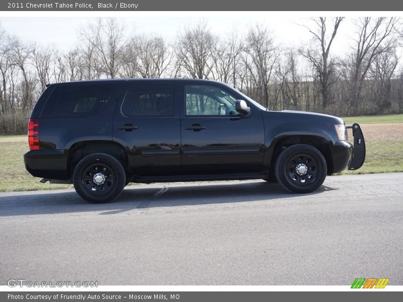 Black / Ebony 2011 Chevrolet Tahoe Police