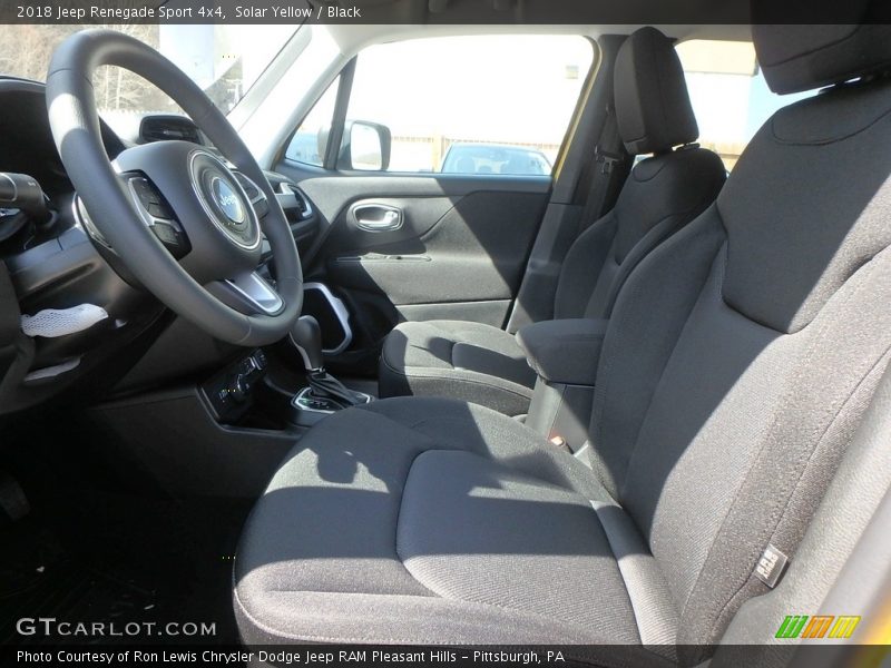 Solar Yellow / Black 2018 Jeep Renegade Sport 4x4