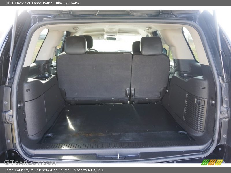 Black / Ebony 2011 Chevrolet Tahoe Police