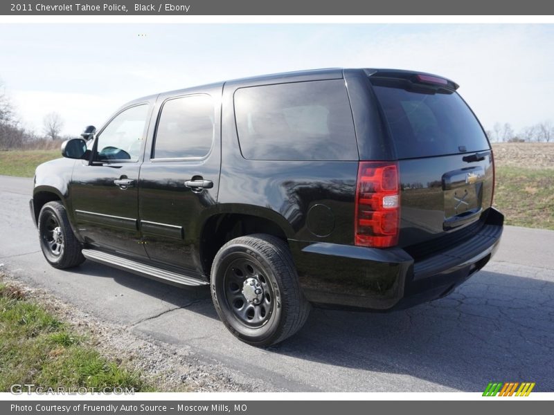 Black / Ebony 2011 Chevrolet Tahoe Police