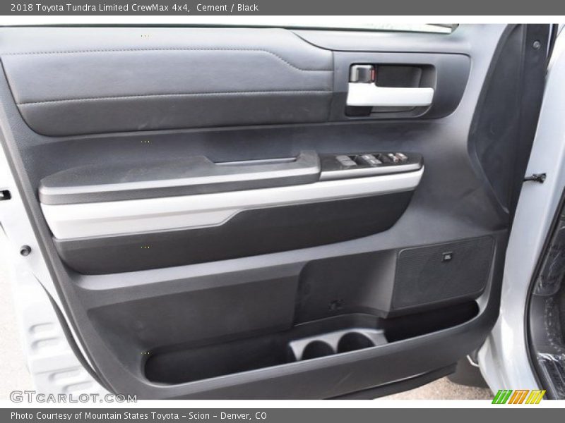 Cement / Black 2018 Toyota Tundra Limited CrewMax 4x4