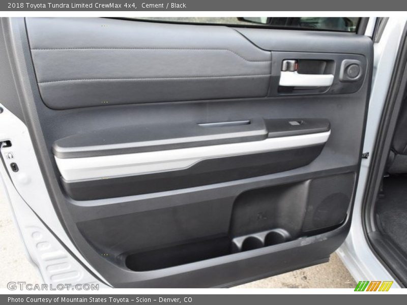 Cement / Black 2018 Toyota Tundra Limited CrewMax 4x4