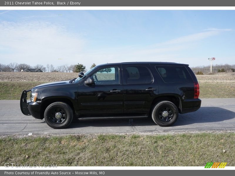 Black / Ebony 2011 Chevrolet Tahoe Police