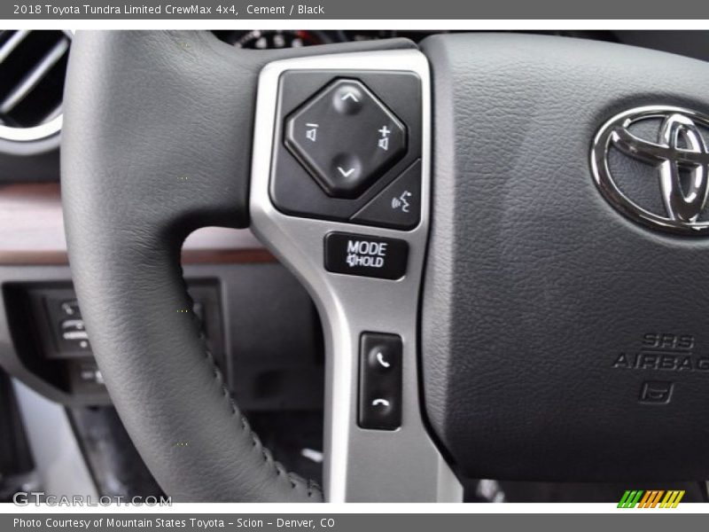 Cement / Black 2018 Toyota Tundra Limited CrewMax 4x4