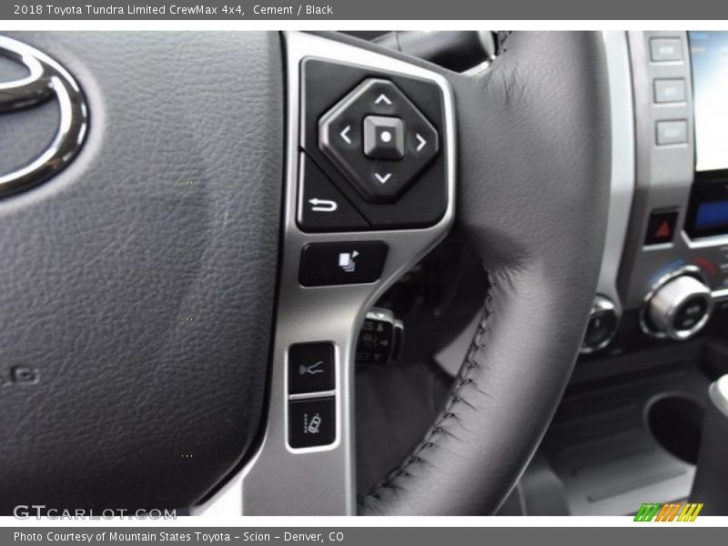 Cement / Black 2018 Toyota Tundra Limited CrewMax 4x4