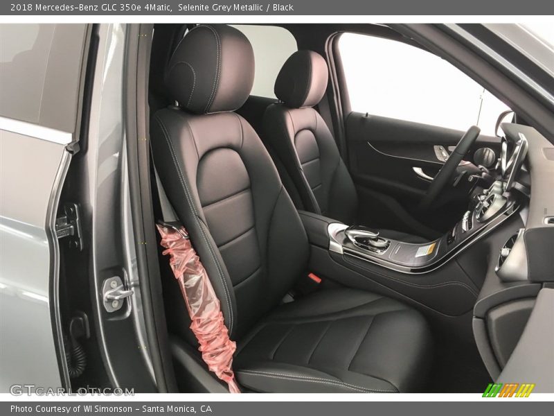 Selenite Grey Metallic / Black 2018 Mercedes-Benz GLC 350e 4Matic