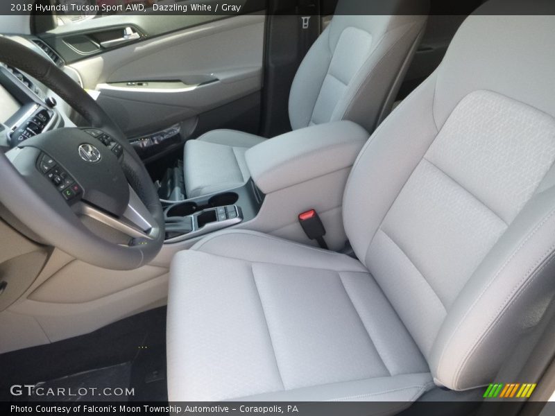 Front Seat of 2018 Tucson Sport AWD