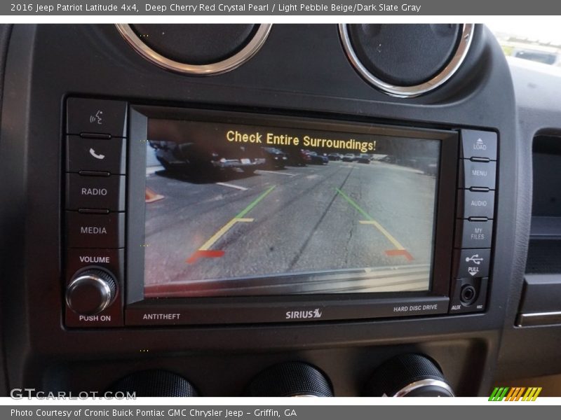 Deep Cherry Red Crystal Pearl / Light Pebble Beige/Dark Slate Gray 2016 Jeep Patriot Latitude 4x4