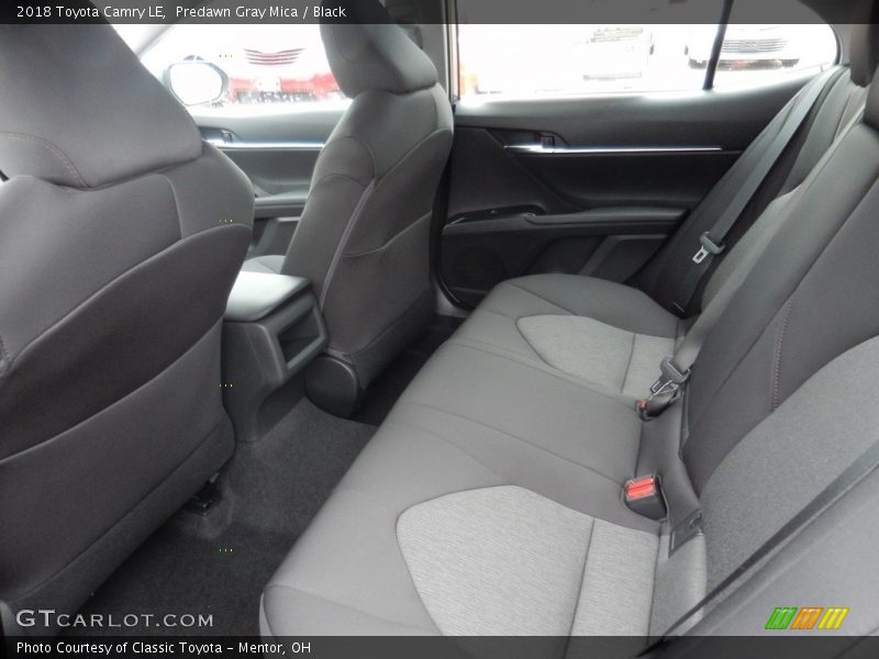 Predawn Gray Mica / Black 2018 Toyota Camry LE