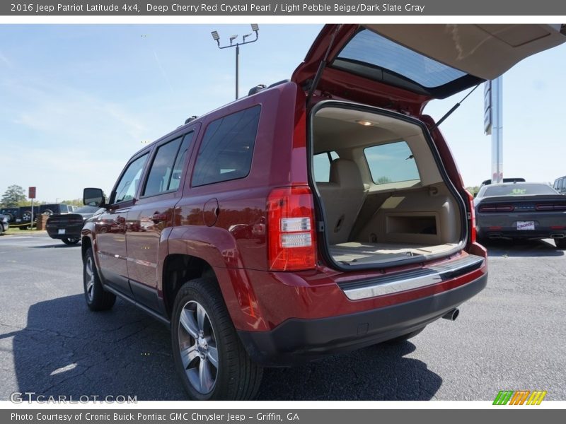 Deep Cherry Red Crystal Pearl / Light Pebble Beige/Dark Slate Gray 2016 Jeep Patriot Latitude 4x4