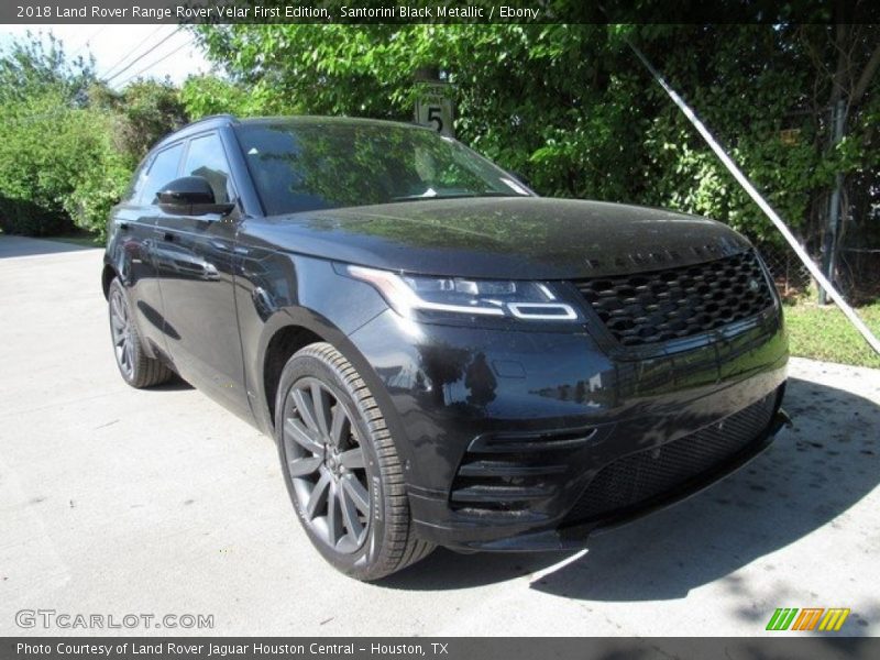 Santorini Black Metallic / Ebony 2018 Land Rover Range Rover Velar First Edition