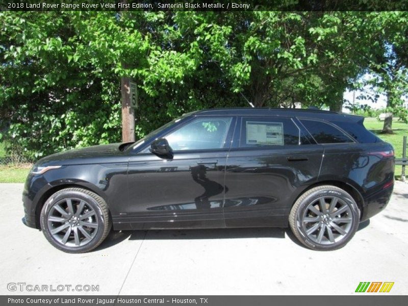 Santorini Black Metallic / Ebony 2018 Land Rover Range Rover Velar First Edition