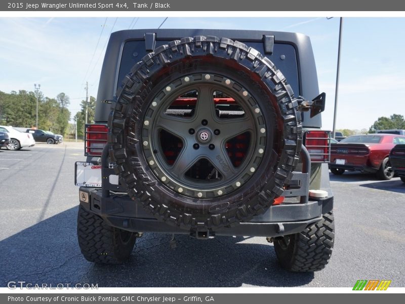 Tank / Black 2015 Jeep Wrangler Unlimited Sport 4x4