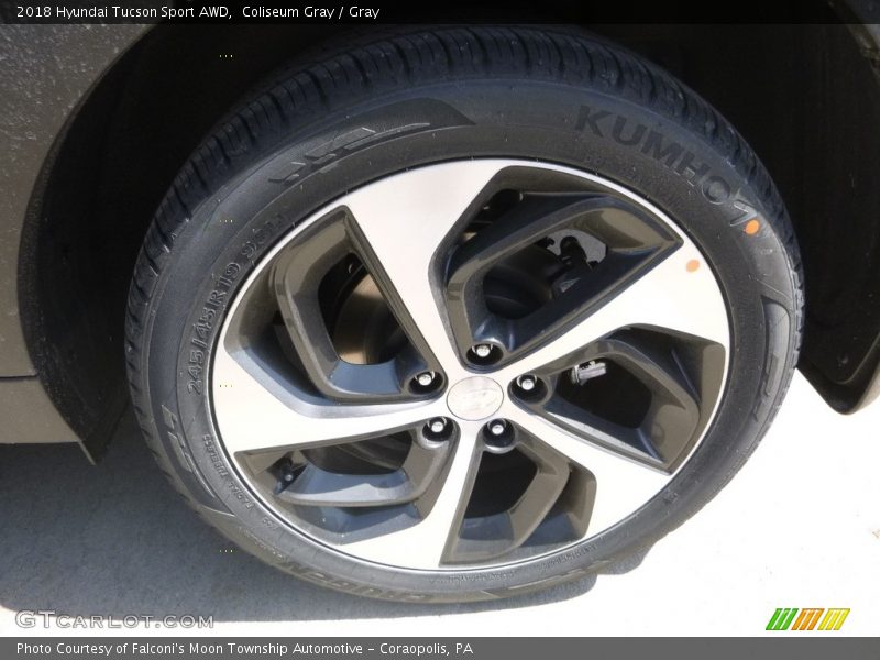 Coliseum Gray / Gray 2018 Hyundai Tucson Sport AWD