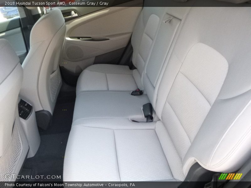 Coliseum Gray / Gray 2018 Hyundai Tucson Sport AWD