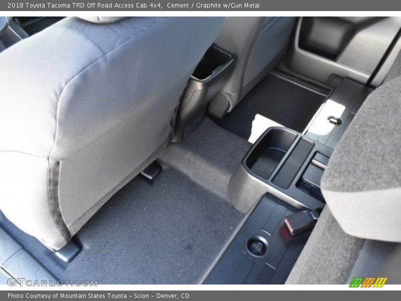 Cement / Graphite w/Gun Metal 2018 Toyota Tacoma TRD Off Road Access Cab 4x4