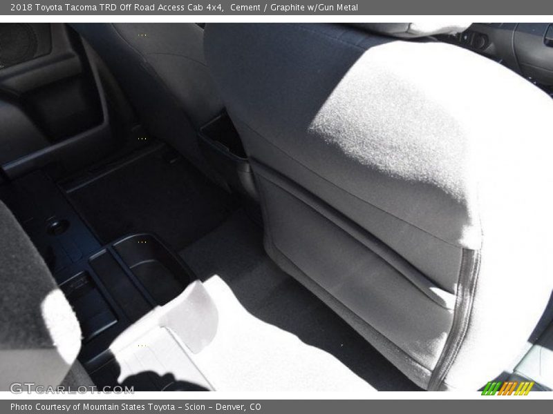 Cement / Graphite w/Gun Metal 2018 Toyota Tacoma TRD Off Road Access Cab 4x4
