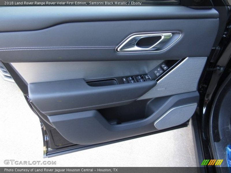 Santorini Black Metallic / Ebony 2018 Land Rover Range Rover Velar First Edition