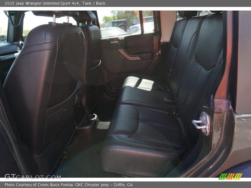 Tank / Black 2015 Jeep Wrangler Unlimited Sport 4x4