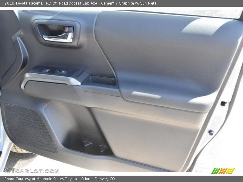 Cement / Graphite w/Gun Metal 2018 Toyota Tacoma TRD Off Road Access Cab 4x4
