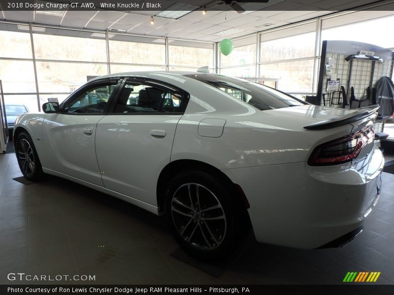 White Knuckle / Black 2018 Dodge Charger GT AWD