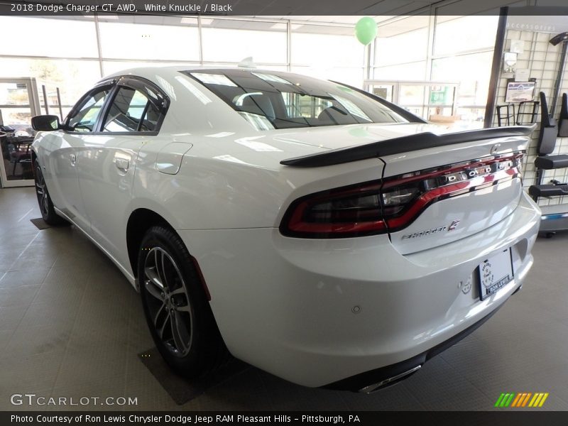 White Knuckle / Black 2018 Dodge Charger GT AWD