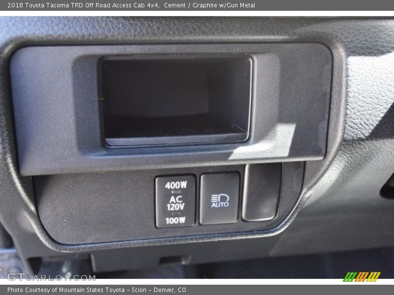 Cement / Graphite w/Gun Metal 2018 Toyota Tacoma TRD Off Road Access Cab 4x4