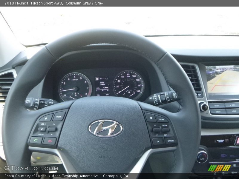 Coliseum Gray / Gray 2018 Hyundai Tucson Sport AWD