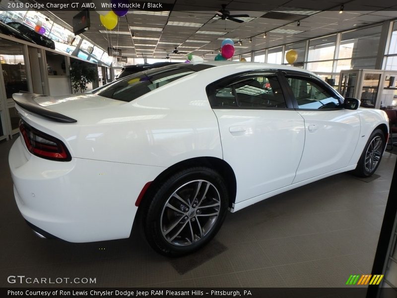 White Knuckle / Black 2018 Dodge Charger GT AWD