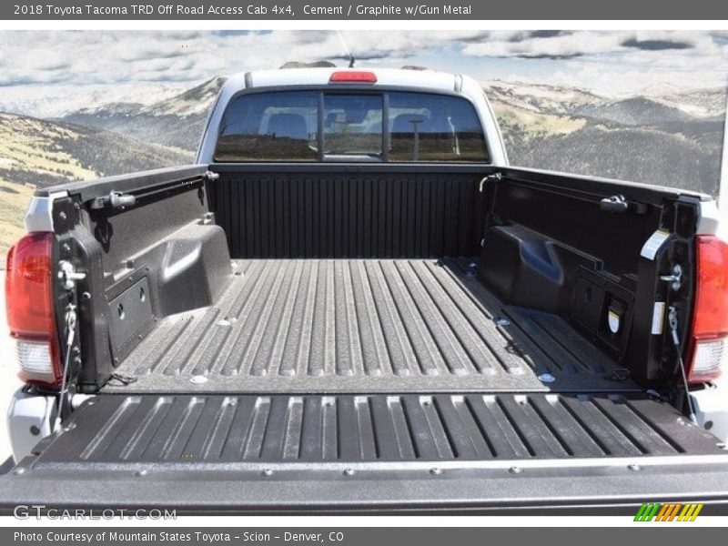 Cement / Graphite w/Gun Metal 2018 Toyota Tacoma TRD Off Road Access Cab 4x4