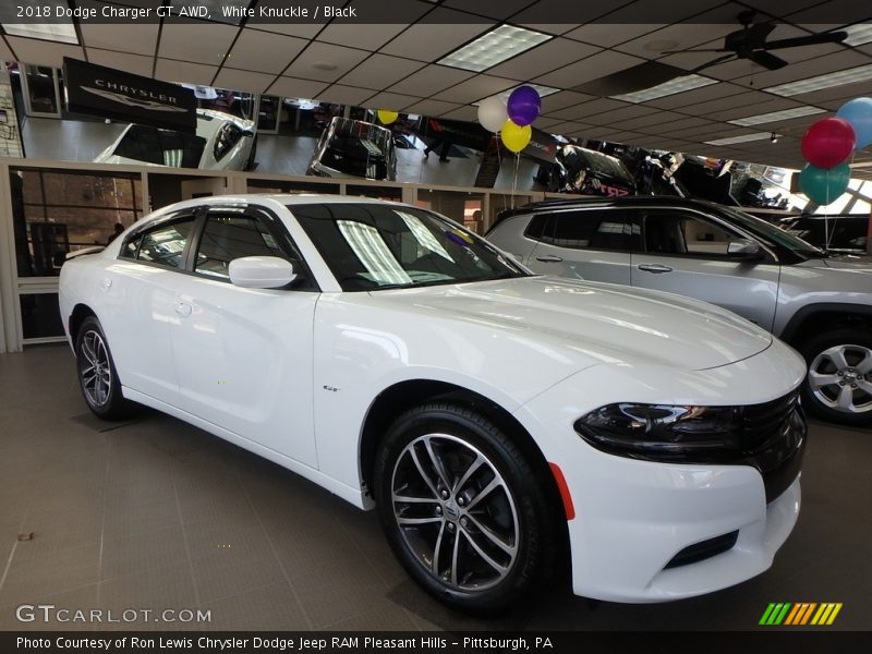 White Knuckle / Black 2018 Dodge Charger GT AWD
