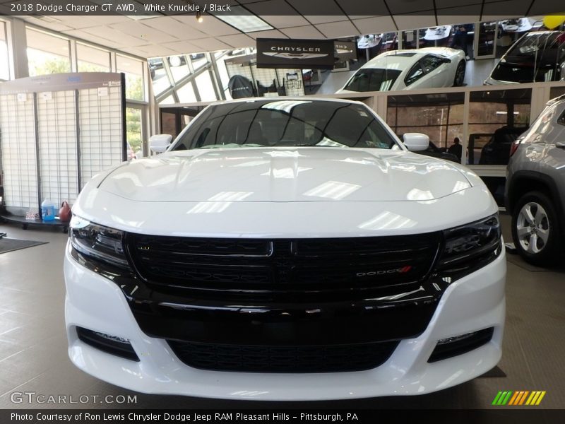 White Knuckle / Black 2018 Dodge Charger GT AWD