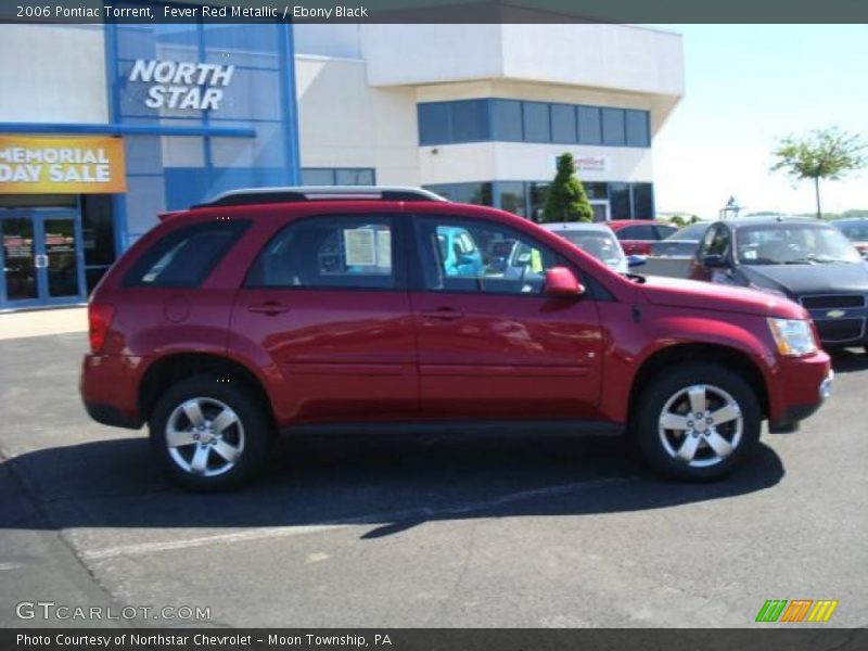 Fever Red Metallic / Ebony Black 2006 Pontiac Torrent