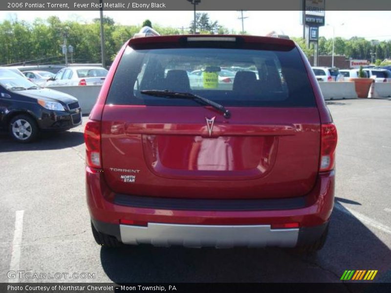 Fever Red Metallic / Ebony Black 2006 Pontiac Torrent