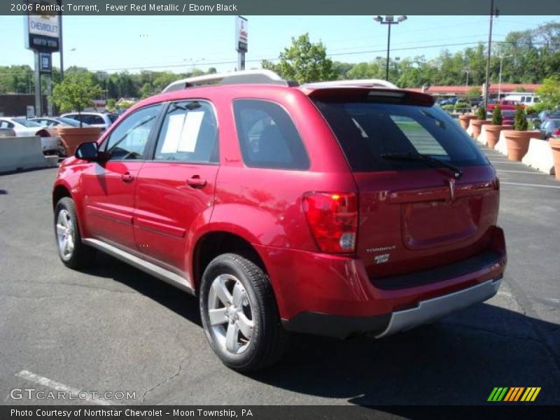 Fever Red Metallic / Ebony Black 2006 Pontiac Torrent