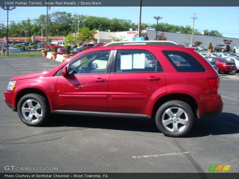 Fever Red Metallic / Ebony Black 2006 Pontiac Torrent