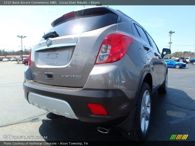 Cocoa Silver Metallic / Ebony 2015 Buick Encore Convenience AWD