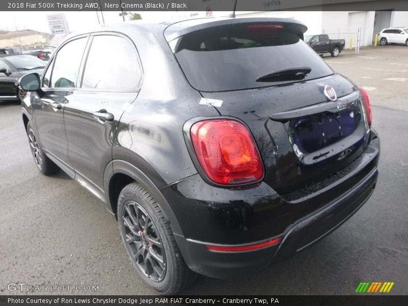 Nero Cinema (Black) / Black 2018 Fiat 500X Trekking AWD