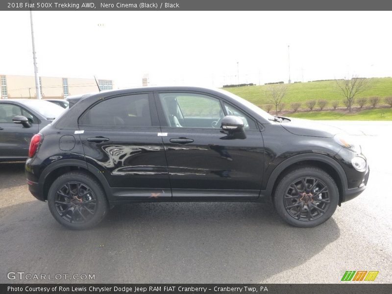 Nero Cinema (Black) / Black 2018 Fiat 500X Trekking AWD